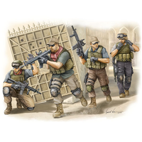 Trumpeter 1/35 PMC in Iraq - Fire Movement Team Plastic Model Kit 00419