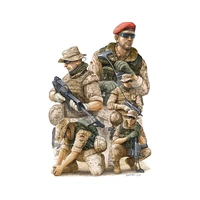 Trumpeter 1/35 Modern German ISAF Soldiers in Afghanistan