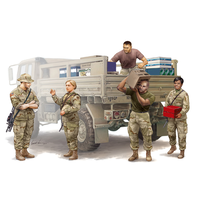 Trumpeter 1/35 Modern U.S. soldiers – Logistics Supply Team