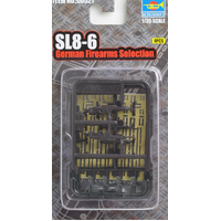 Trumpeter 1/35 German Firearms Selection- SL8 (4 guns) Plastic Model Kit 00521