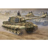 Trumpeter 1/16 German Kingtiger 2 in 1(Henschel Turret & Porsche Turret) Plastic Model Kit [00910]
