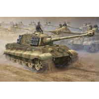 Trumpeter 1/16 German Kingtiger 2 in 1(Henschel Turret & Porsche Turret) Plastic Model Kit [00910]