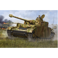 Trumpeter 1/16 German Pzkpfw IV Ausf.H Medium Tank Plastic Model Kit [00920]