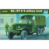 Trumpeter 1/35 Soviet ZIL-157 6×6 Military Truck Plastic Model Kit 01001