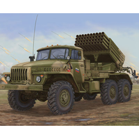 Trumpeter 1/35 Russian BM-21 Hail MRL-Late 01014 Plastic Model Kit