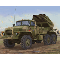 Trumpeter 1/35 Russian BM-21 Hail MRL-Late 01014 Plastic Model Kit