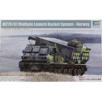Trumpeter 1/35 M270/A1 Multiple Launch Rocket System - Norway Plastic Model Kit 01048