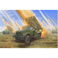 Trumpeter 1/35 Soviet 2B7R Multiple Rocket Launcher BM-13 NMM 01062 Plastic Model Kit