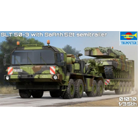 Trumpeter 1/35 FAUN SLT 50-3 ELEFANT with SaAnh.52t Plastic Model Kit