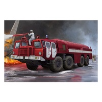 Trumpeter 1/35 Airport Fire Fighting Vehicle AA-60 (MAZ-7310) 160.01 Plastic Model Kit 01074