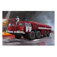 Trumpeter 1/35 Airport Fire Fighting Vehicle AA-60 (MAZ-7310) 160.01 Plastic Model Kit 01074