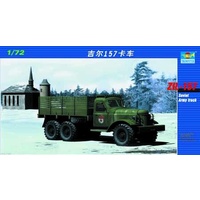 Trumpeter 1/72 Camion-Zil-157 Soviet Army Truck Plastic Model Kit 01101