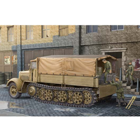 Trumpeter 1/35 German Sd.Kfz.7 Mittlere Zugkraftwagen 8t Late Version Plastic Model Kit 01507