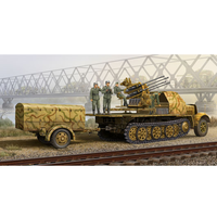 Trumpeter 1/35 German 2cm Flak SDKFZ 8T Late 01524 Plastic Model Kit