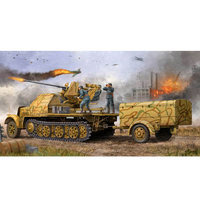 Trumpeter 1/35 German 3.7cm Flak 37 auf Selbstfahrlafette (Sd.Kfz.7/2 late version) Plastic Model Kit 01526