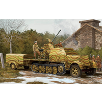 Trumpeter 1/35 German 3.7cm Flak 43 auf Selbstfahrlafette (Sd.Kfz.7/2) Plastic Model Kit 01527