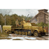 Trumpeter 1/35 German 3.7cm Flak 43 auf Selbstfahrlafette (Sd.Kfz.7/2) Plastic Model Kit 01527