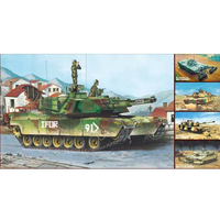 Trumpeter 1/35 M1A1/A2 Abrams 5in 1 Plastic Model Kit [01535]