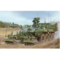 Trumpeter 1/35 M1132 Stryker Engineer Squad Vehicle w/LWMR-Mine Roller/SOB