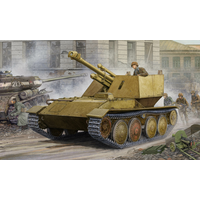Trumpeter 1/35 Krupp/Ardelt Waffentrager 105mm leFH-18 Plastic Model Kit 01586