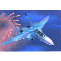 Trumpeter 1/72 Russian Su-27UB Flanker C Fighter Plastic Model Kit 01645