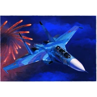 Trumpeter 1/72 Russian Su-27UB Flanker C Fighter Plastic Model Kit 01645