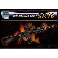 Trumpeter 1/3 Gun Series AR15 SR-16 01912 Plastic Model Kit