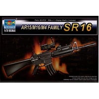 Trumpeter 1/3 Gun Series AR15 SR-16 01912 Plastic Model Kit