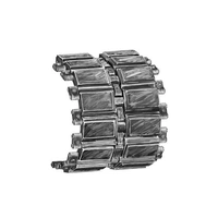 Trumpeter 1/35 Strv103 late Track links Plastic Model Kit 02056