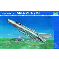 Trumpeter 1/32 MIG-21 F-13 Plastic Model Kit 02210