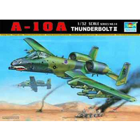 Trumpeter 1/32 US A-10A Thunderbolt II Plastic Model Kit [02214]