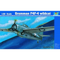 Trumpeter 1/32 Grumman F4F-4 Wildcat Plastic Model Kit 02223