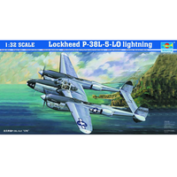 Trumpeter 1/32 Lockheed P-38L-5-LO Lightning Plastic Model Kit [02227]