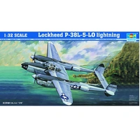 Trumpeter 1/32 Lockheed P-38L-5-LO Lightning Plastic Model Kit [02227]