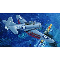 Trumpeter 1/32 U.S. Navy SBD-3 Dauntless Midway Plastic Model Kit [02244]