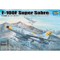 Trumpeter 1/32 F-100F Super Sabre Plastic Model Kit [02246]