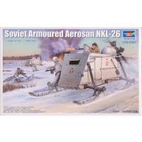 Trumpeter 1/35 Soviet NKL-26 Armoured Aerosan Plastic Model Kit 02321