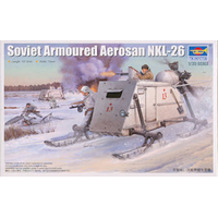 Trumpeter 1/35 Soviet NKL-26 Armoured Aerosan Plastic Model Kit 02321