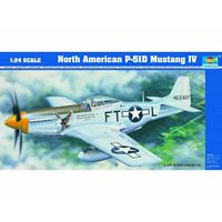 Trumpeter 1/24 North American P-51D Mustang IV Plastic Model Kit [02401]