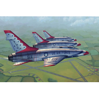 Trumpeter 1/48 F-100D (Thunderbirds Livery) 02822 Plastic Model Kit
