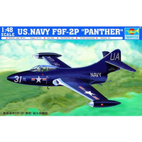 Trumpeter 1/48 US Navy F9F-2P Panther 02833 Plastic Model Kit