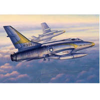 Trumpeter 1/48 F-100C Super Sabre Plastic Model Kit [02838]