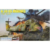 Trumpeter 1/48 H-34 US MARINES - Re-Edition Plastic Model Kit [02881]