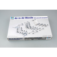 Trumpeter 1/32 US Aircraft Weapon Air to Air Missile 03303 Plastic Model Kit