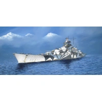Trumpeter 1/200 German Battleship Tirpitz Plastic Model Kit