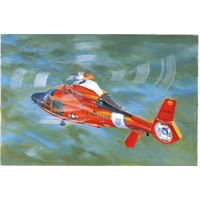 Trumpeter 05107 1/35 US Coast Guard HH-65C Dolphin Helicopter