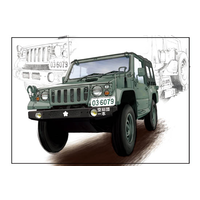 Trumpeter 1/35 JGSDF Type 73 LT Truck 05572 Plastic Model Kit