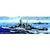 Trumpeter 1/700 USS North Carolina BB55 05734 Plastic Model Kit