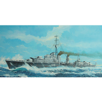 Trumpeter 05758 1/700 Tribal-class destroyer HMS Zulu (F18)1941