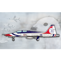 Trumpeter 1/48 US T-38A Talon - Thunderbird 05809 Plastic Model Kit